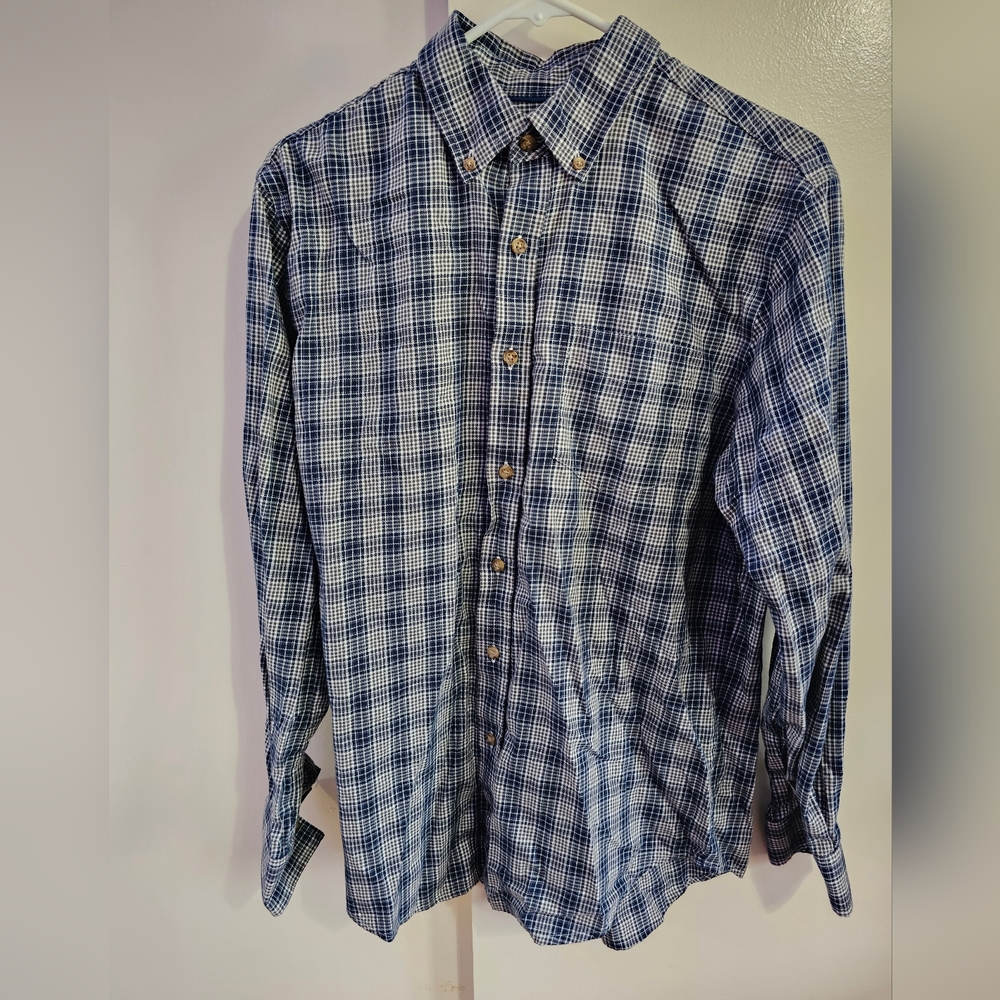 Croft & Barrow Men's Easy Care Plaid Woven Flannel Button-Down Shirt
